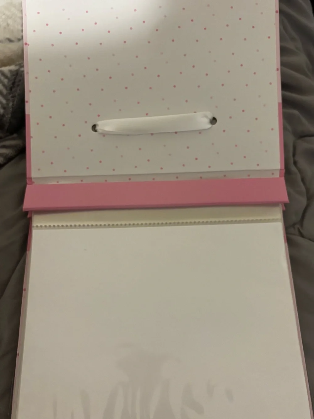 Carter's Pink Polka Dot Gift Box with White Bow